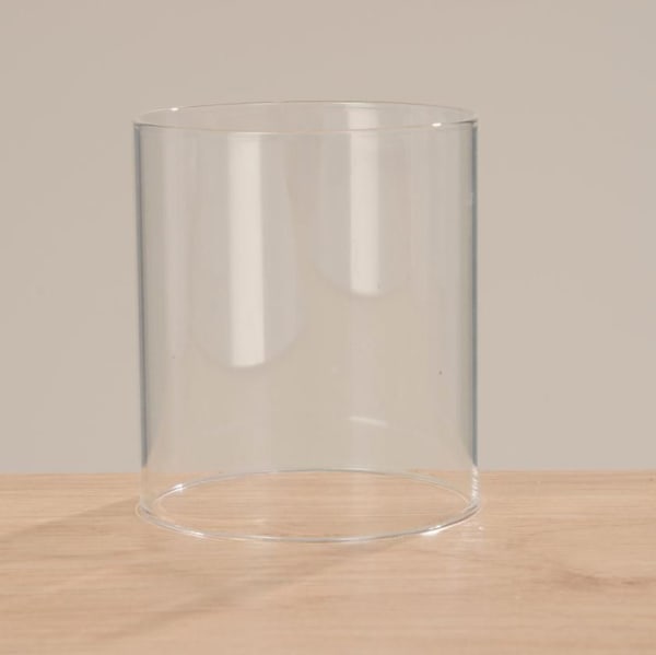 Windlichter Aria – mit Glaseinsatz, Antiksilber | Schneider
