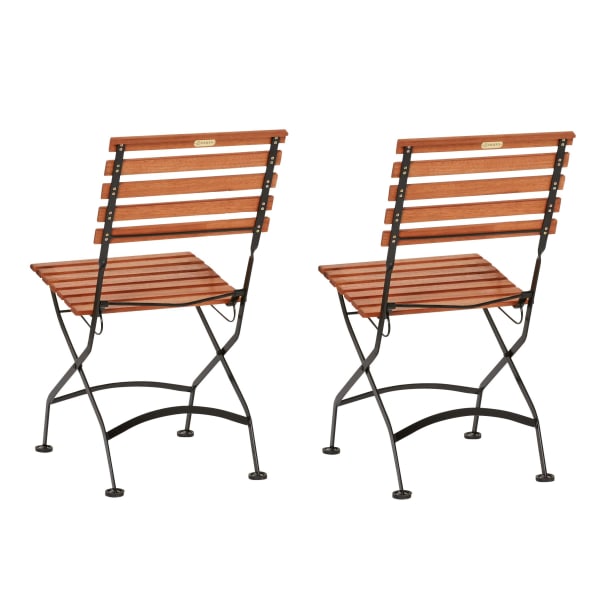 Outdoor-Stuhl-Set-2-tlg.-Bellagio-Braun-Holz-Metall-Rückansicht-1