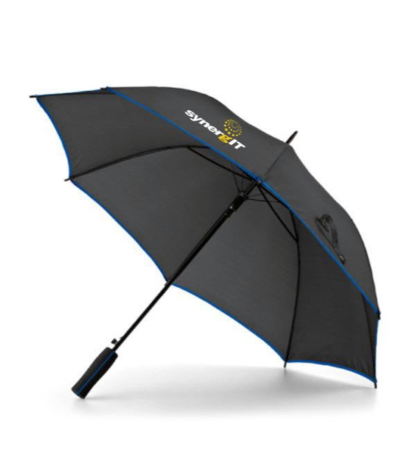 Automatik-Regenschirm-JENNA-mit-EVA-Griff-Blau-Frontansicht-1