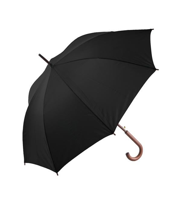HENDERSON-Regenschirm-Schwarz-Frontansicht-1