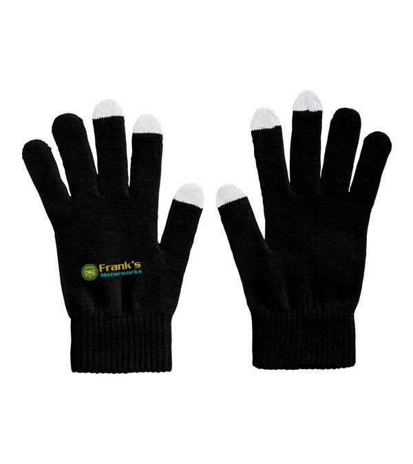 Handschuhe-für-Touchscreens-TACTO-Schwarz-Frontansicht-1
