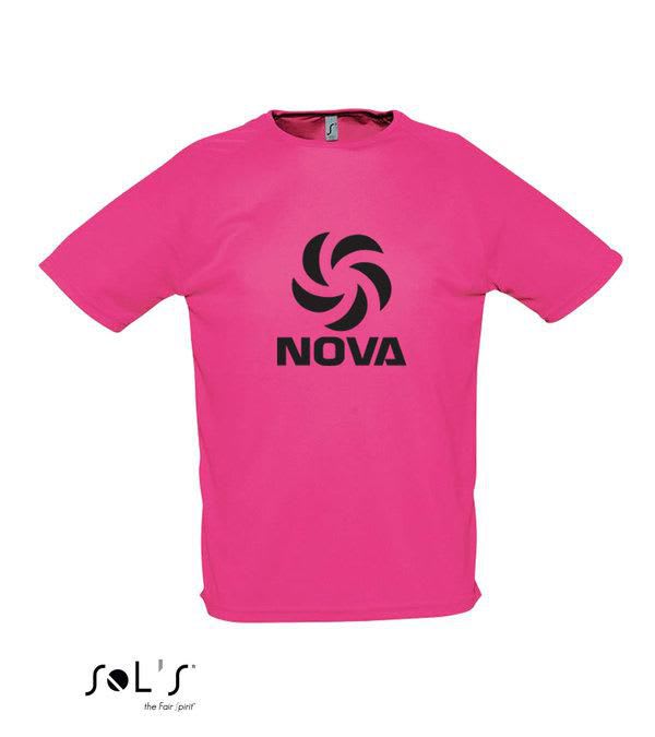 Sol´s-Sport-T-Shirt-Kinder-Pink-Frontansicht-1