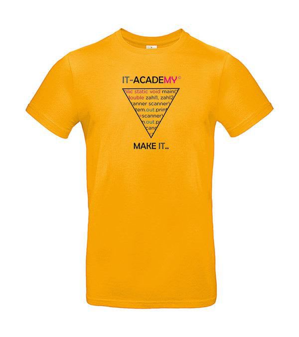 B&C-T-Shirt-185-g-m²-Orange-Frontansicht-1