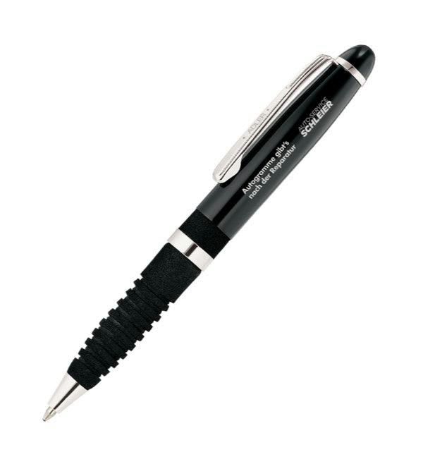 Baron-hochwertiger-Kugelschreiber-aus-Metall-Schwarz-Frontansicht-1