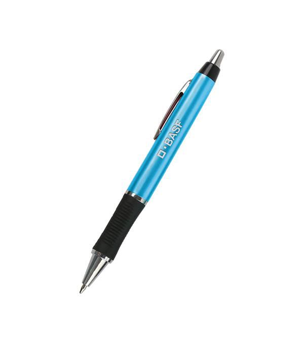 Titan-II-UV-Promo-Kugelschreiber-Blau-Frontansicht-1