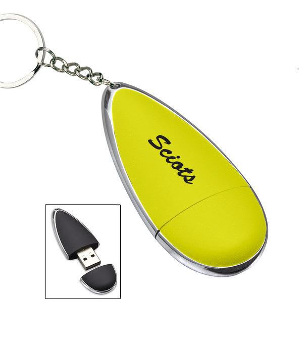USB-Speicherstick-OVAL-Gelb-Frontansicht-1