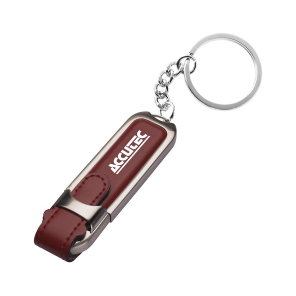 USB-Stick-Executive-Braun-Frontansicht-1