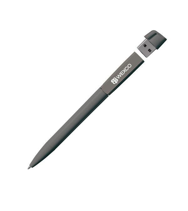 Turnus-USB-Kugelschreiber-bedruckbar-Grau-Frontansicht-1