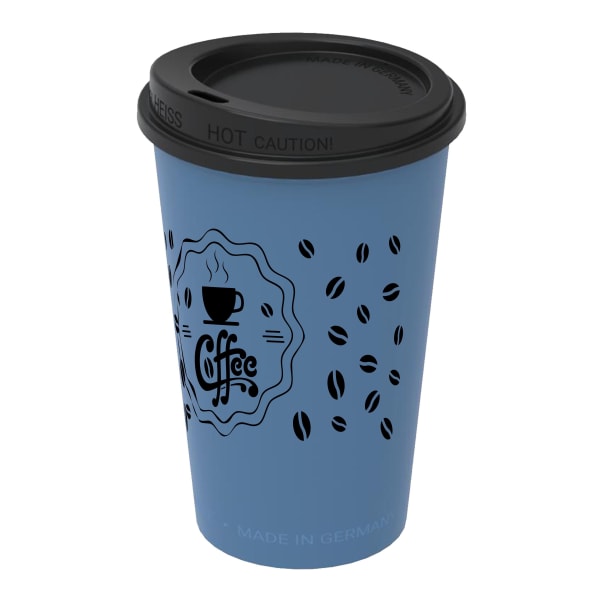 Kaffeebecher-TOGO-300-ml-Blau-Frontansicht-1