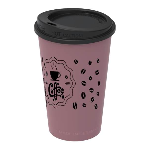 Kaffeebecher-TOGO-300-ml-Rot-Frontansicht-1