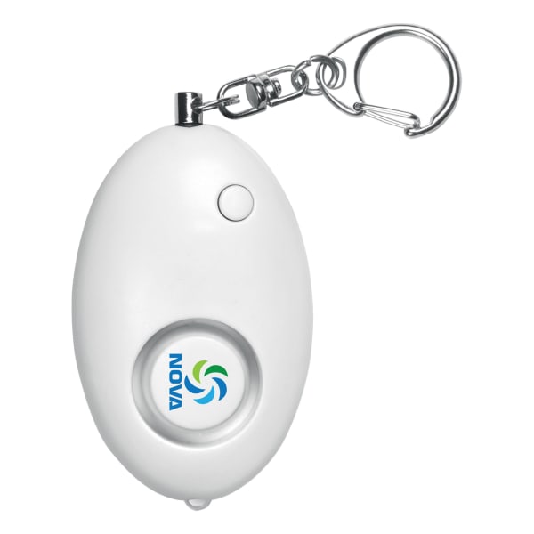 Schlüsselanhänger-mit-Mini-Alarm-Weiß-Frontansicht-1