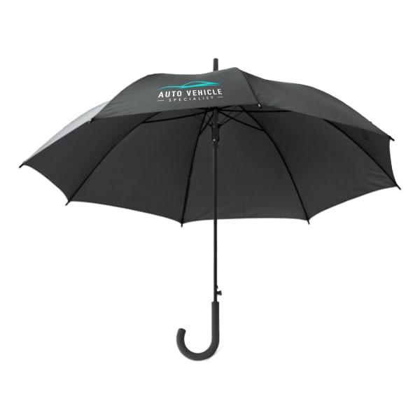 Automatik-Regenschirm-MICHEAL-Schwarz-Frontansicht-1