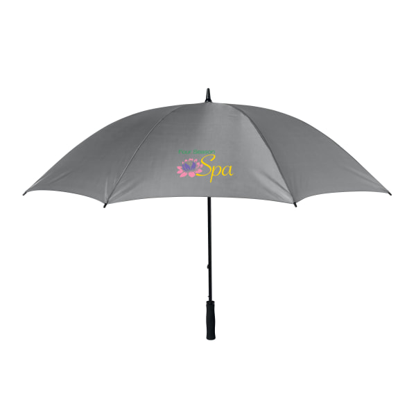 Regenschirm-mit-Softgriff-GRUSO-Grau-Frontansicht-1