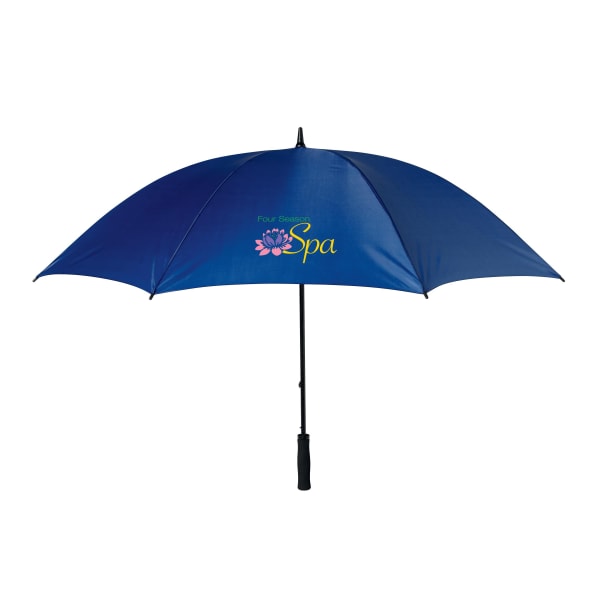 Regenschirm-mit-Softgriff-GRUSO-Blau-Frontansicht-1