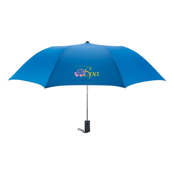 Automatik-Regenschirm-HAARLEM-Blau-Frontansicht-1