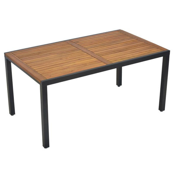 Outdoor-Möbelset-Set-7tlg.-Tisch-150x90-Paxos-Aluminium-Textil-Akazie-Frontansicht-3
