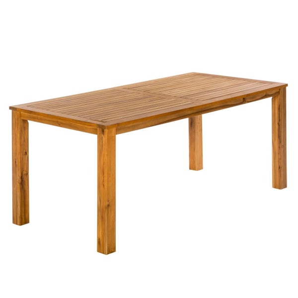 Outdoor-Möbelset-13tlg.-Tisch-185x90-natur-Toskana-Beige-Aluminium-Kunststoffgeflecht-Akazie-Frontansicht-5