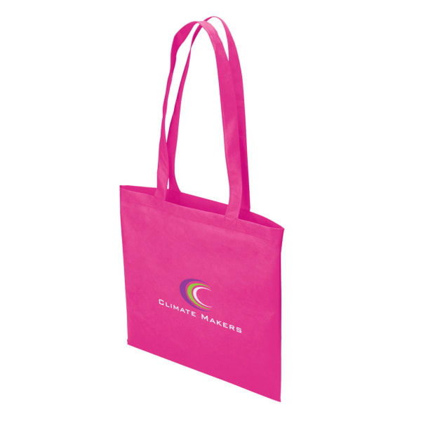 Einkaufstasche-TOTECOLOR-bedruckbar-Pink-Frontansicht-1