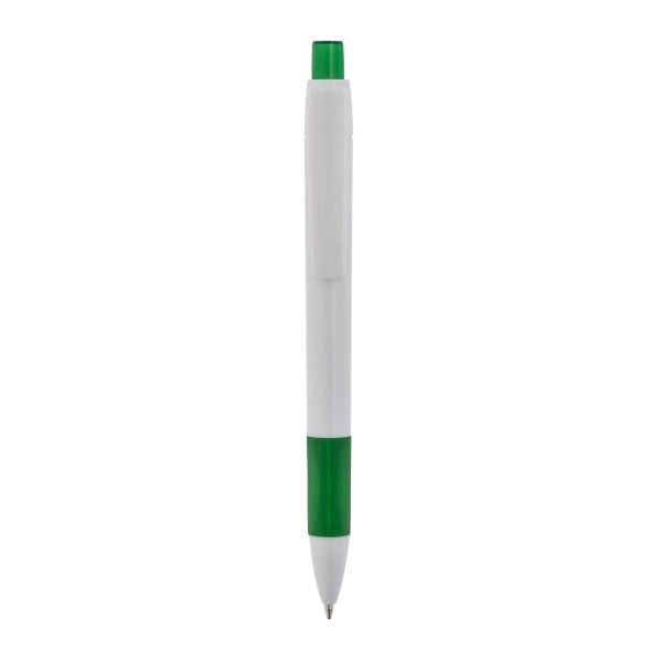 Kugelschreiber-Cetus-Soft-blau-Grün-Kunststoff-Frontansicht-1