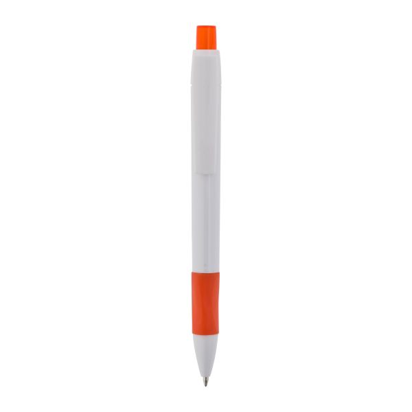 Kugelschreiber-Cetus-Soft-blau-Orange-Kunststoff-Frontansicht-1
