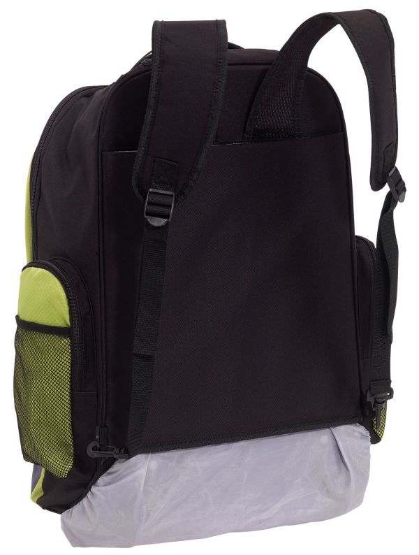 Trolley-Rucksack-Comforty-Grau-Polyester-Frontansicht-3