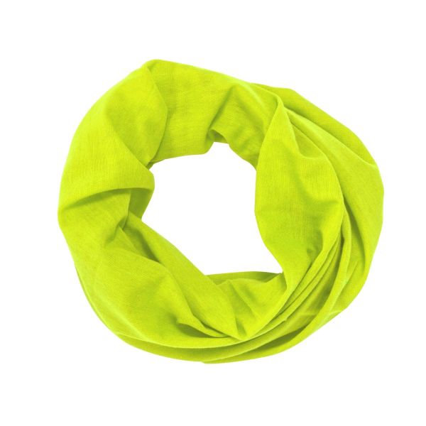 Multifunktionstuch-Loop-Grün-Polyester-Frontansicht-1