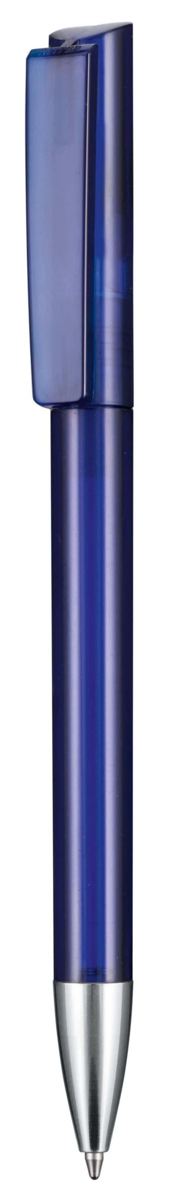 Kugelschreiber-Glory-Transparent-blau-Blau-Frontansicht-1