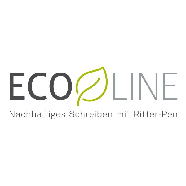 Kugelschreiber-Carton-Eco-Line-blau-dokumentenecht-Gelb-Detailansicht-1